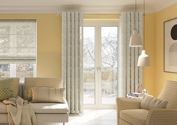 Siena Voile, Khaki Brown - Made to Measure Curtains - Image 3